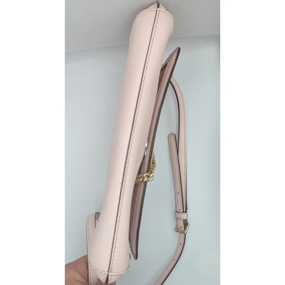 Kate Spade Saffiano Leather Crossbody Bag Mauve Rose Laurel Way Greer